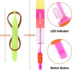 lpvoqpth 25 Sets LED Flying Set, 25 Slingshot+25 Glow Helicopter-50 Pcs - Image 5