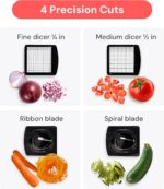 Fullstar Pro Original Vegetable Chopper & Spiralizer - Image 5