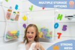 2 x Mesh Bath Toy Organizer + 8 Ultra Strong Hooks - Image 4