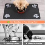 Pet Feeding Mat-Absorbent Pet Placemat - Image 4