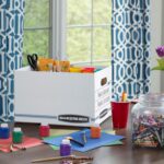 Bankers Box 12-Pack Basic-Duty File Storage Box with Lid - Image 3