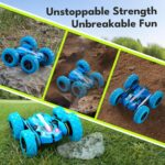 Threeking Remote Control Flip Stunt Car Double Sided Driving Crawler Toys - Image 2