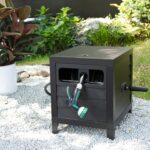 AQUAZILLA Metal Garden Hose Reel Deck box - Image 3