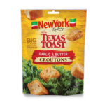 New York Bakery Texas Toast Garlic Butter Croutons, 5 oz Bag