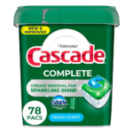 Cascade Complete Dishwasher Pods