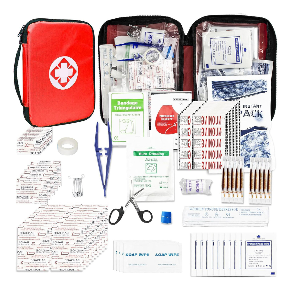Untitled design - 2026-07-25T060053.434 Travel-First Aid-Kit Car-Home 300PCS Survival-Kit - Image 1