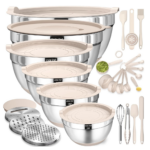 Mixing Bowls with Airtight Lids Set