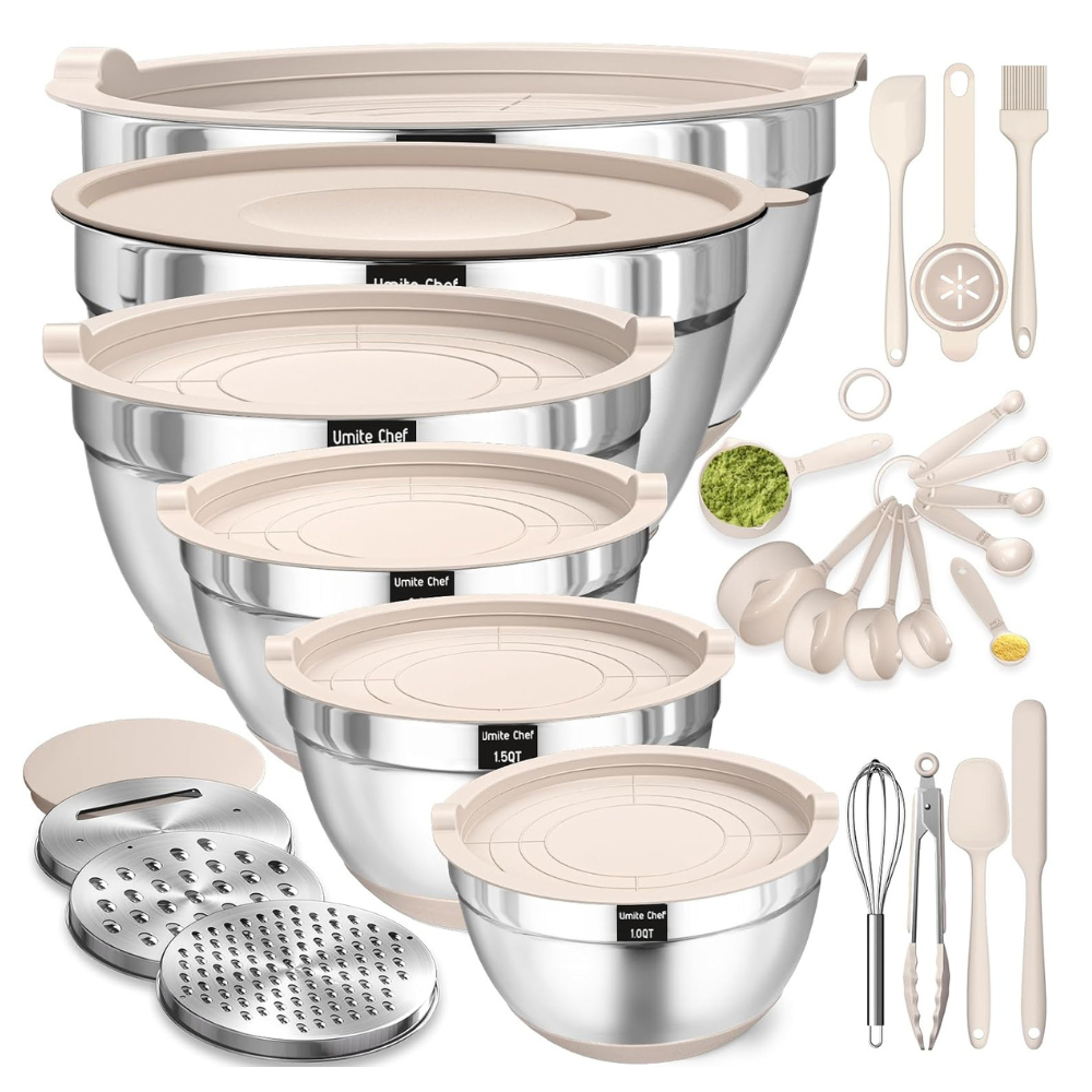Untitled design - 2026-07-25T064227.066 Mixing Bowls with Airtight Lids Set - Image 1