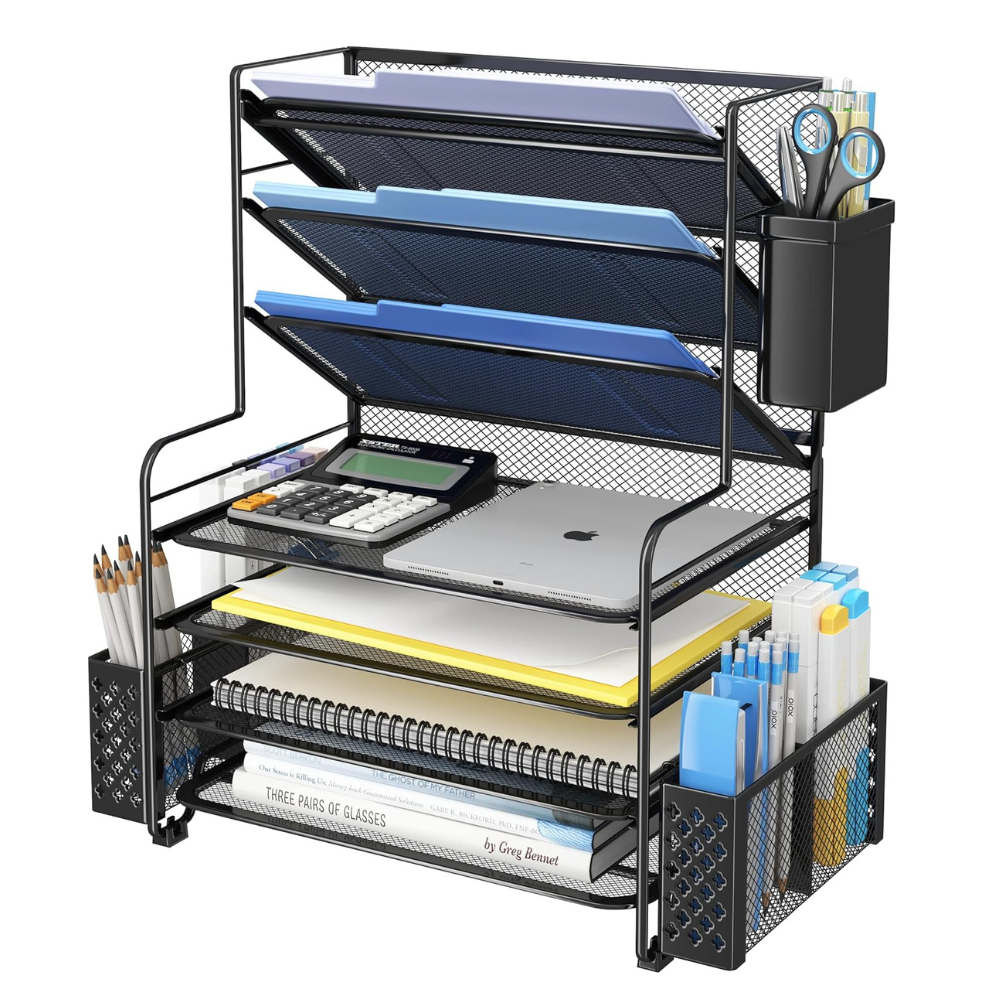 Untitled design - 2026-07-25T071222.758 Simple Trending 7 Tier Desk File Organizer - Image 1