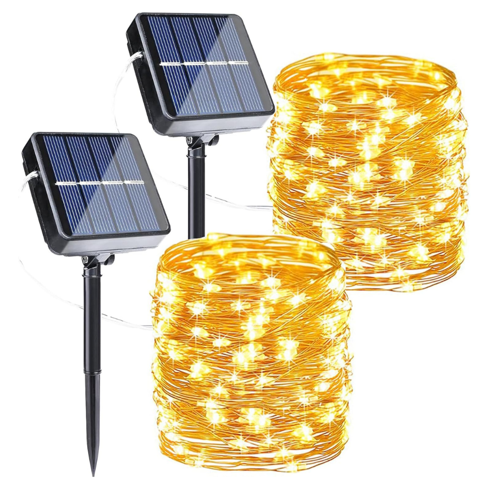 Untitled design - 2026-07-25T074234.586 Joomer Solar Fairy Lights, 2-Pack Total 80FT 240LED Lights - Image 1