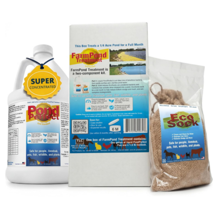 TLC Farm Pond Treatment – PondPerfect Liquid & EcoSock Dual System