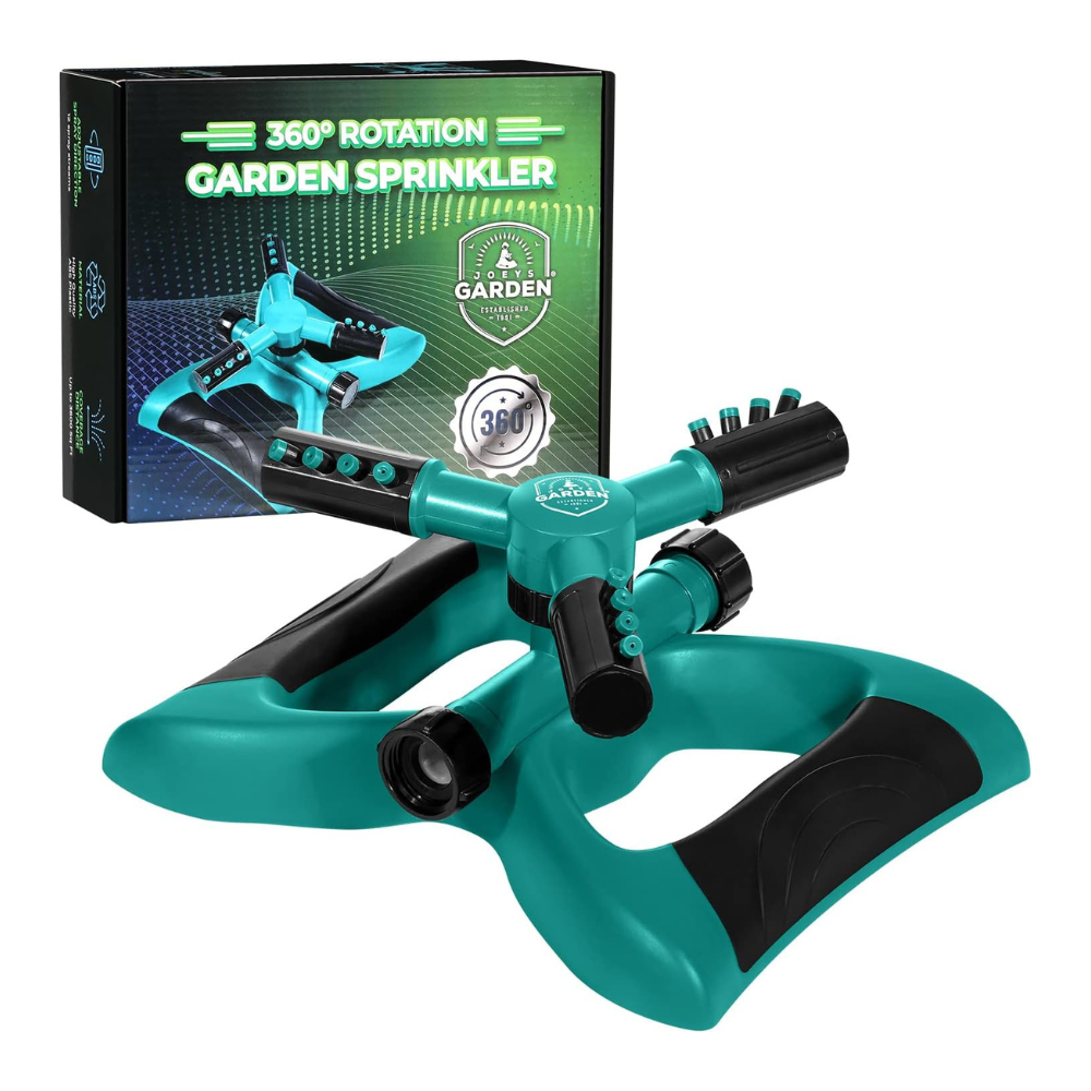 Untitled design - 2026-07-25T075254.478 Joeys Sprinkler for Yard, Rotating Garden Sprinkler - Image 1