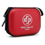 Mini First Aid Kit - 150 Piece Small Waterproof Hard Shell Medical Kit