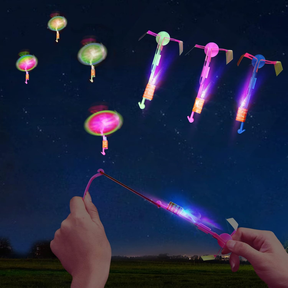 Untitled design - 2026-07-25T092248.851 lpvoqpth 25 Sets LED Flying Set, 25 Slingshot+25 Glow Helicopter-50 Pcs - Image 1